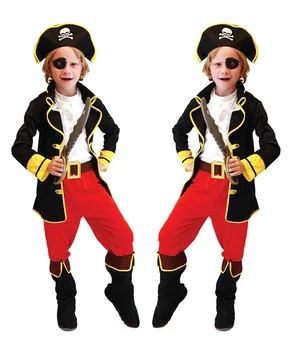 

Pirate Costume Kids Pirate Hat Cosplay Pirate Costume Pirate Eye Patch Halloween Costume For Kids Caribbean Carnival Costume