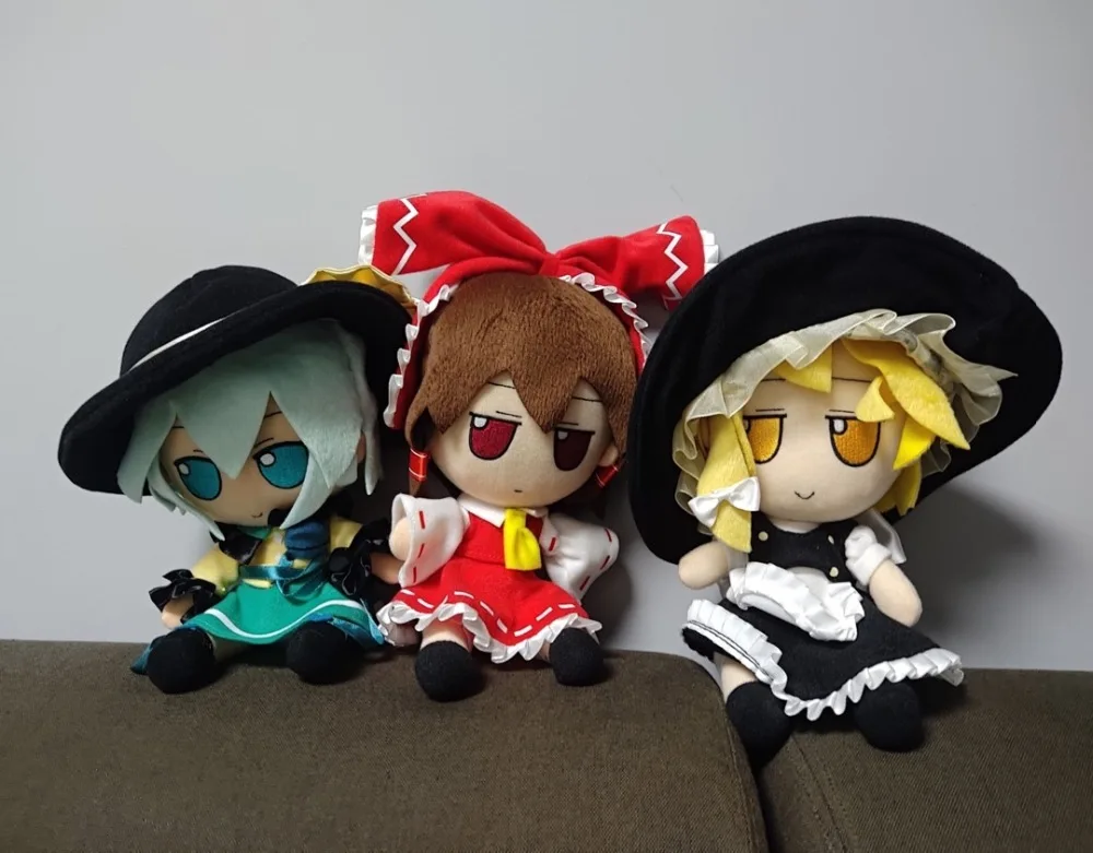 COSJK Touhou Project Marisa Komeiji Koishi Hakurei Reimu Hon Meirin Hata No Koko Cosplay Plush Doll Stuffed Toys Pillow Xmas Gift 20cm -Zentai shop online H264ef0bfea65466aa28c928cc4d774f5e.jpg