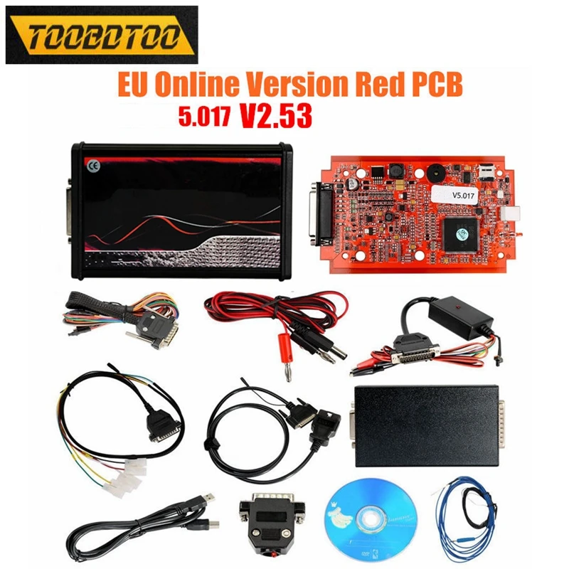 Высокое качество V2.80 V2 V5.017 EU онлайн версия FW V7.020 ECU чип тюнинг интерфейс 7 020 с новым