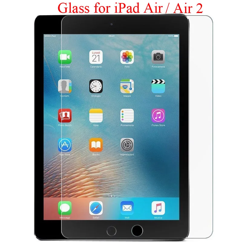 Закаленное стекло для iPad Air 2 защита экрана iPadAir A1474 A1475 A1476 iPadair2 A1566 A1567 защитная