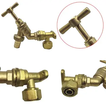 

Faucet Discharge Valve Tap IBC Adapter Garden Water Tank Connector Rainwater