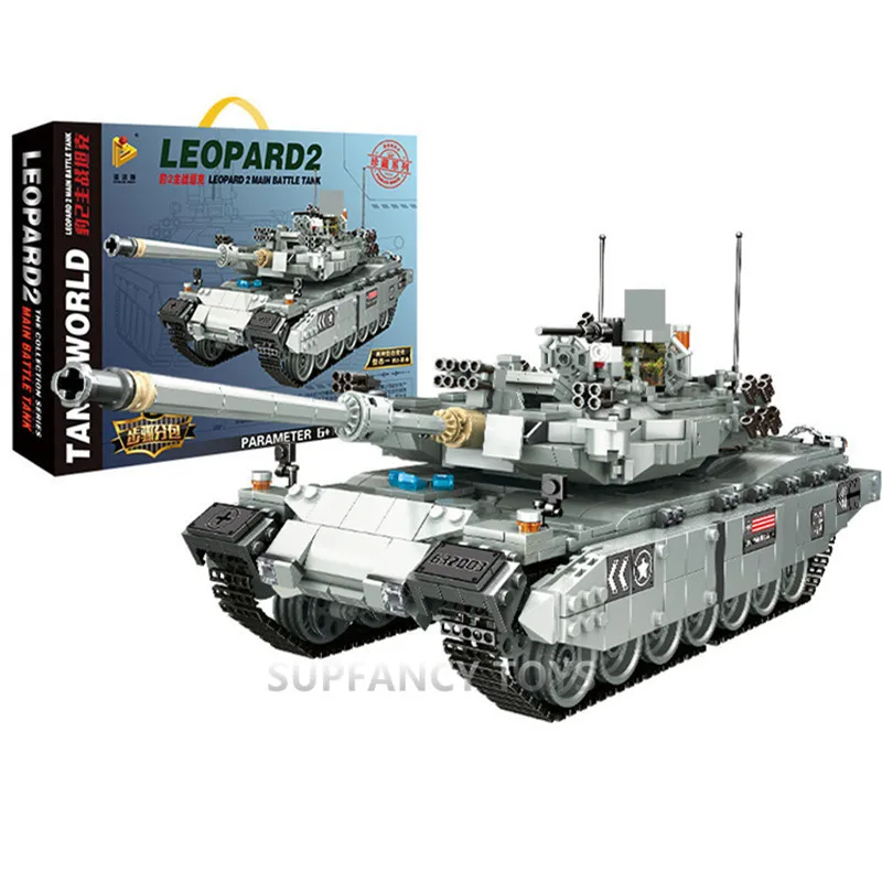 PLS Военная серия Тип 99 основной боевой танк мировая модель строительные блоки наборы Brinquedos кирпичи развивающие игрушки для детей