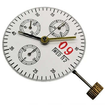 

Best Mechanical Movement 7750 Dual Calendar Six-Pin Automatic Mechanical Movement White Calendar Watch Accessories