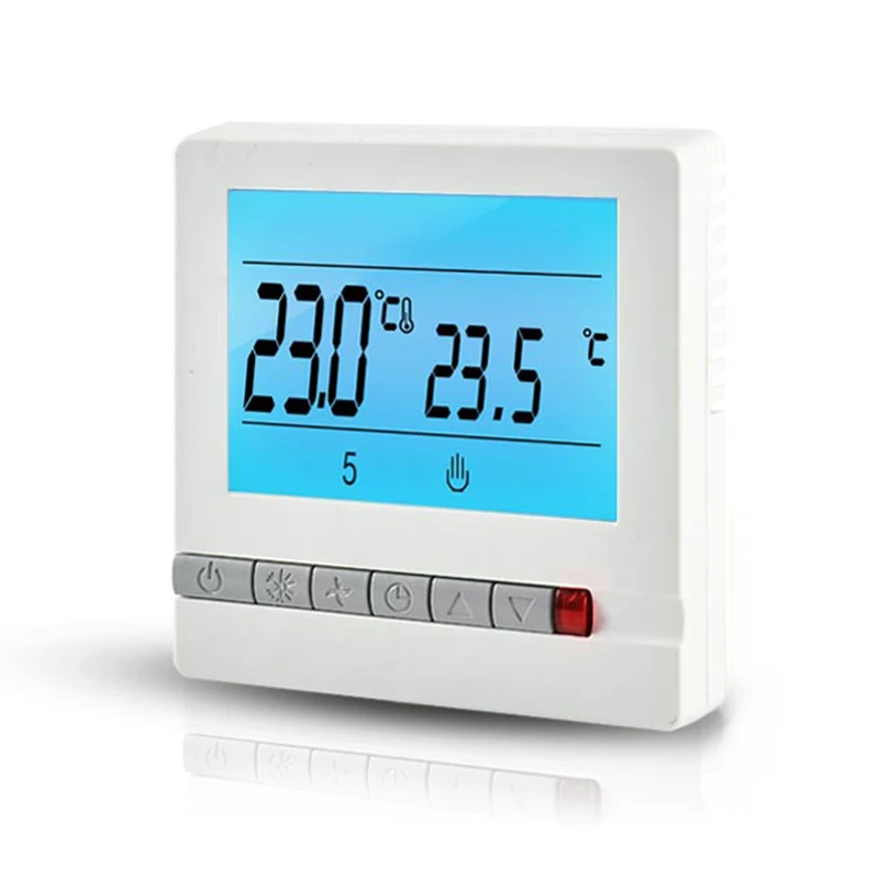 16A 230V Электрический термостат обогрева пола Температура аппаратура регулятора программируемый термостат ЖК-дисплей Экран дисплея