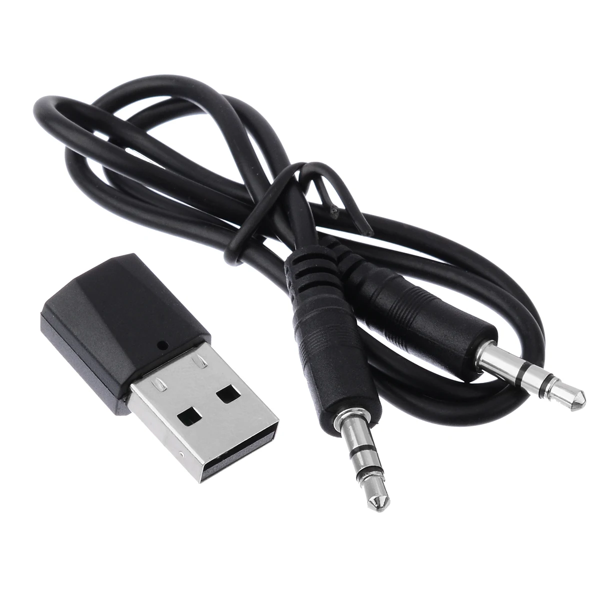 DC 5 в портативный USB bluetooth приемник беспроводной bluetooth V4.2 адаптер Черный 3,5 мм аудио приемник для ТВ bluetooth гарнитура