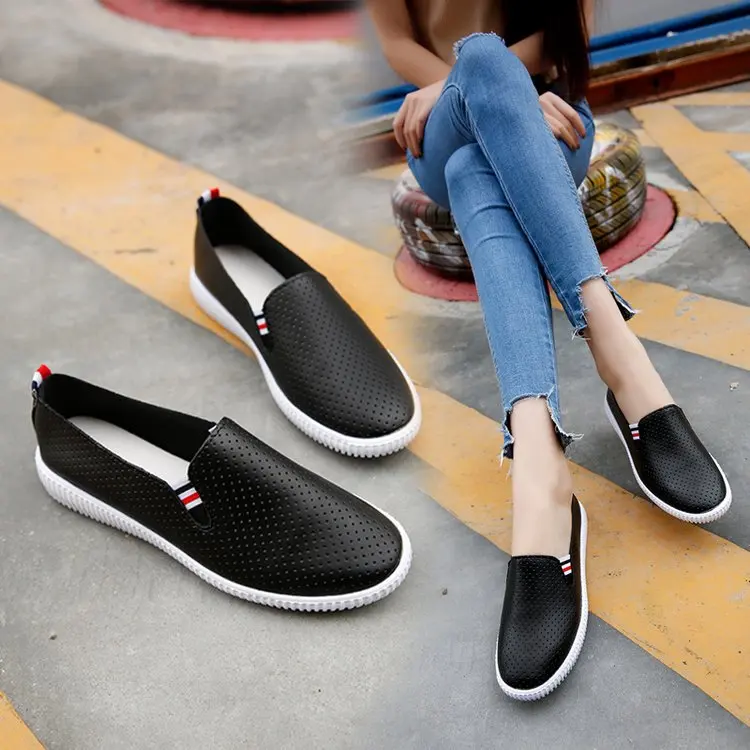 

Ladies Summer Fashion Flat Shoes Women 2019 Women's Flat Documentary Shoes