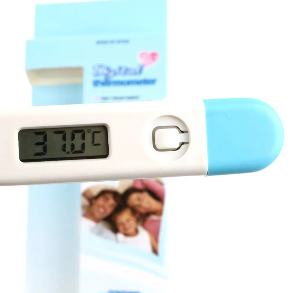 

Baby Thermometer Digital Display Home Daily Oral Electronic Thermometer Hard Head Memory Function Safety Neutral / home