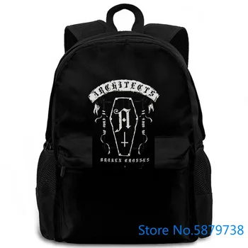 

Architects Coffin Black Brand Clothihng Mens Black women men backpack laptop travel school adult student