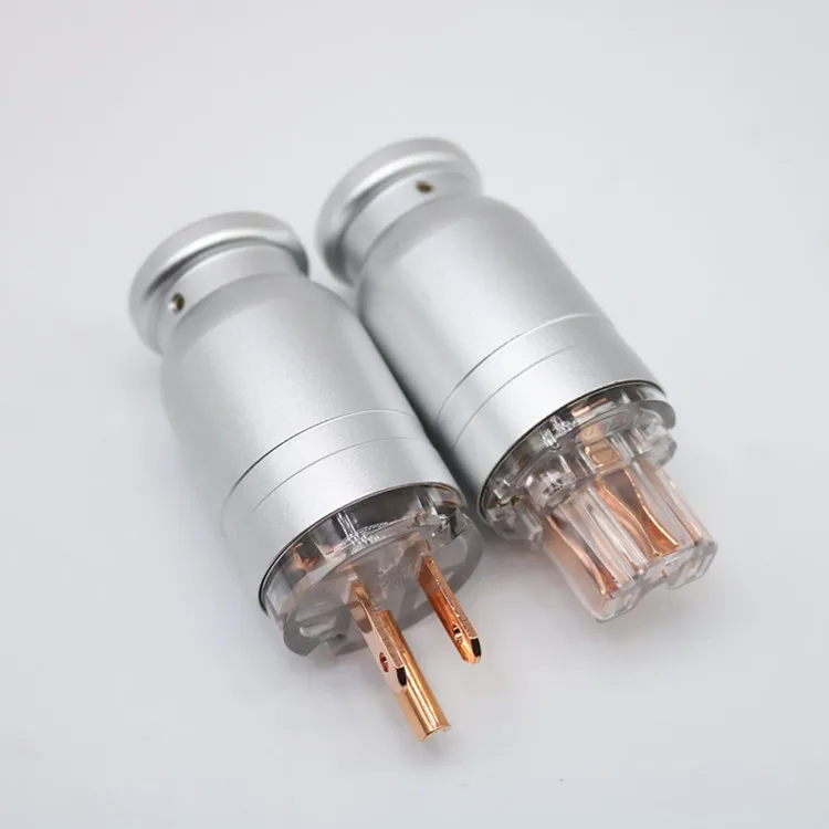 Заводская поставка XSSH Родиевые Позолоченные красные медные DIY 15A 125 В AC электрические мужские и женские дополнительные разъемы IEC вилка США