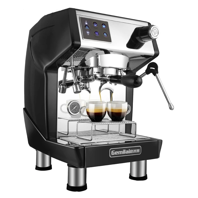 PROD 4001365786472 Commercial Italian Semi-automatic Coffee Machine
220V Freshly Ground Concentrated Milk Tea Coffee Shop Electrical
Appliances