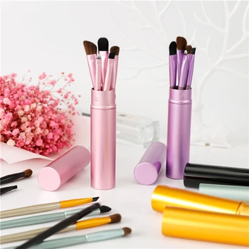 

5pcs travel portable mini eye makeup brush set smear eye shadow eyeliner brush eye brush makeup brush set professional