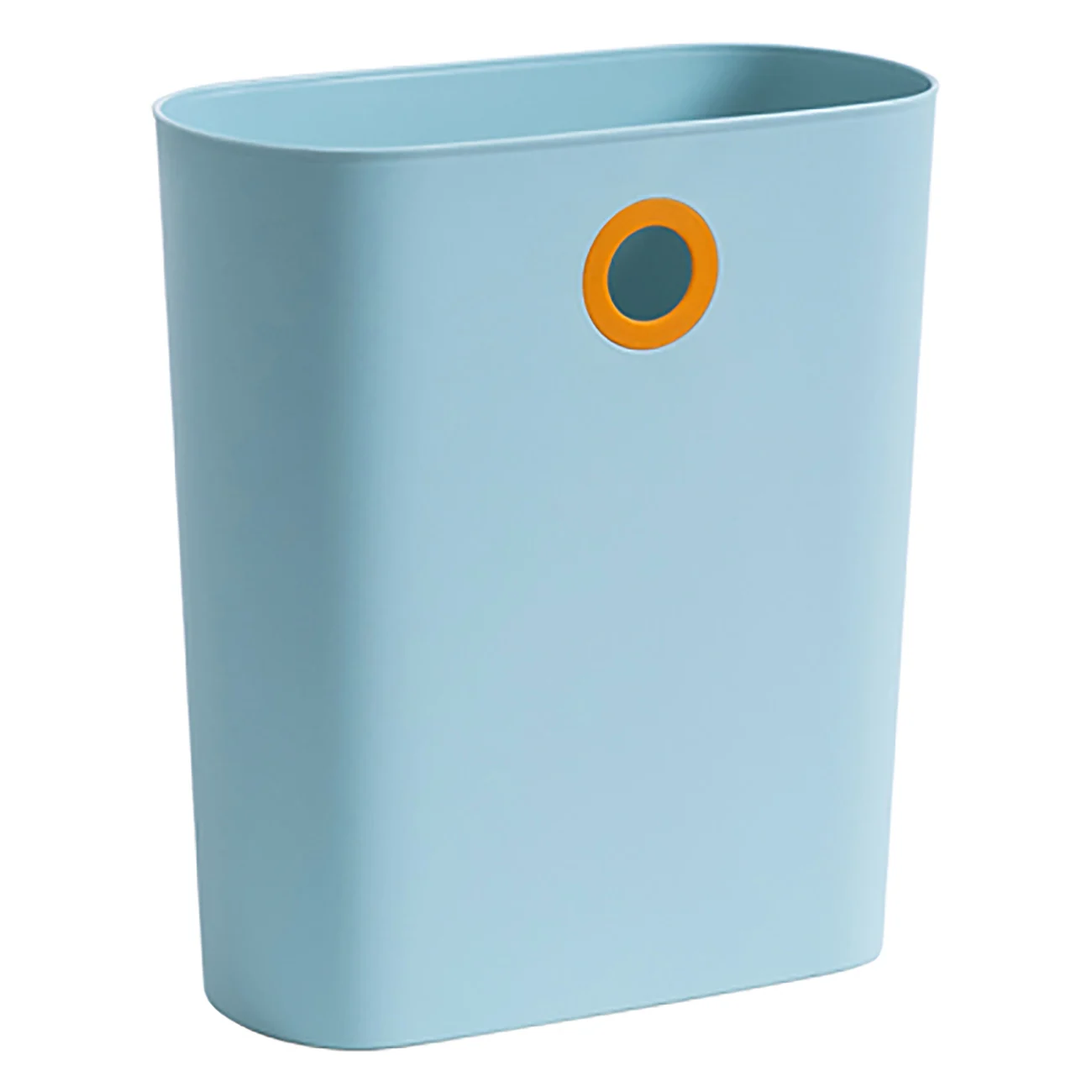 30 см Подвесной мусорный ящик пластиковый мусорный бак для ванной комнаты переработка мусорной корзины для дома, офиса кухни - Цвет: Небесно-голубой