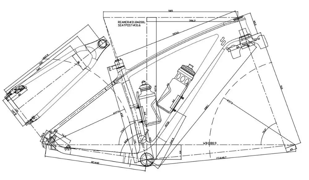 Sale Outlets  29ER Frame - Toray Carbon Glossy Matt Disc Brake Frame Mountain Bike MTB 29ER BB30 BSA Frame 17" 3