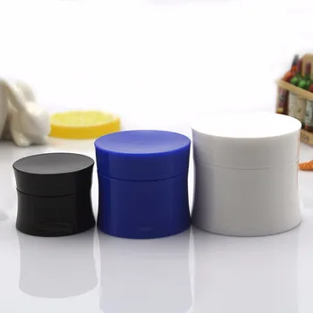 

15g/30g/50g Empty Tight Waist Container Empty Travel PP Facial Cream Jar Cosmetic Plastic Box Cosmetic Packaging Refillable Bott