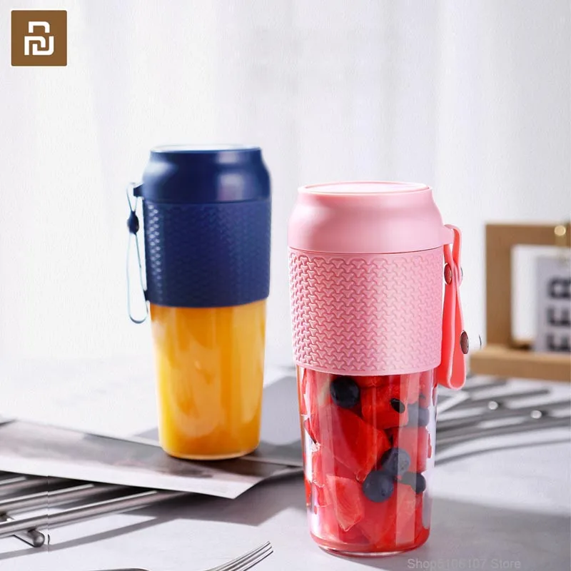 New Youpin Portable Juice Blender USB charging Multi-function Fruit Mixer Waterproof design Outdoor portable juicer | Электроника