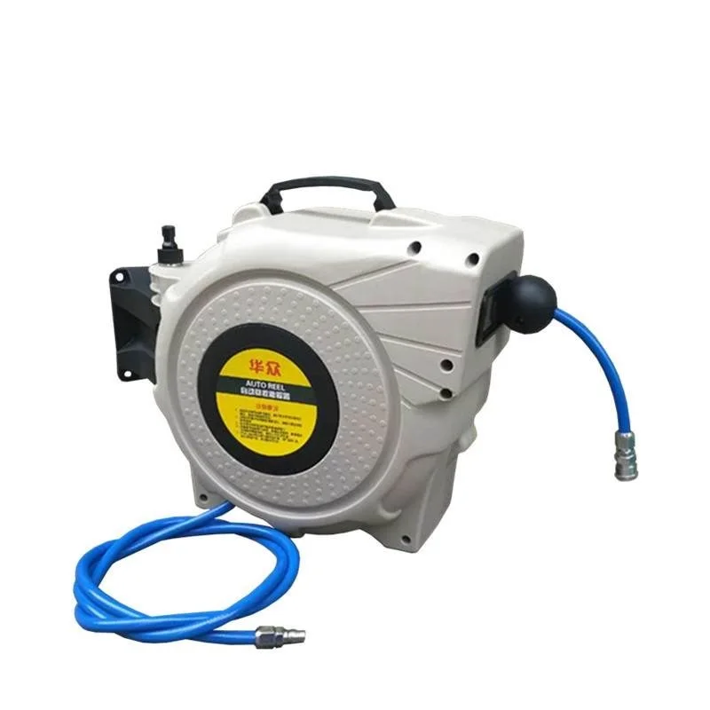 12mm 16mm 30 meter removable PVC air hose reel Wall-Mounted Automatic Retractable