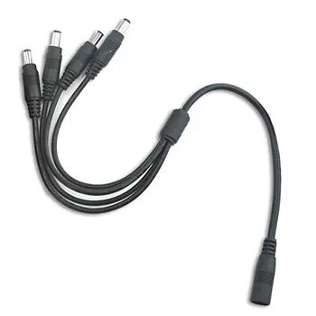

LED Light Strip DC Jack Splitter - Four way - For LED Tape Light power and DC connections jk1029