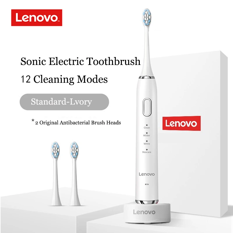 Uitputting Moet Betrokken Lenovo Elektrische Tandenborstel Volautomatische 4 Modus Oplaadbare Sonic  Zachte Bont Waterdichte Duurzaam Reizen Met 2 Opzetborstels Gift -  AliExpress Huishoudelijk Apparatuur