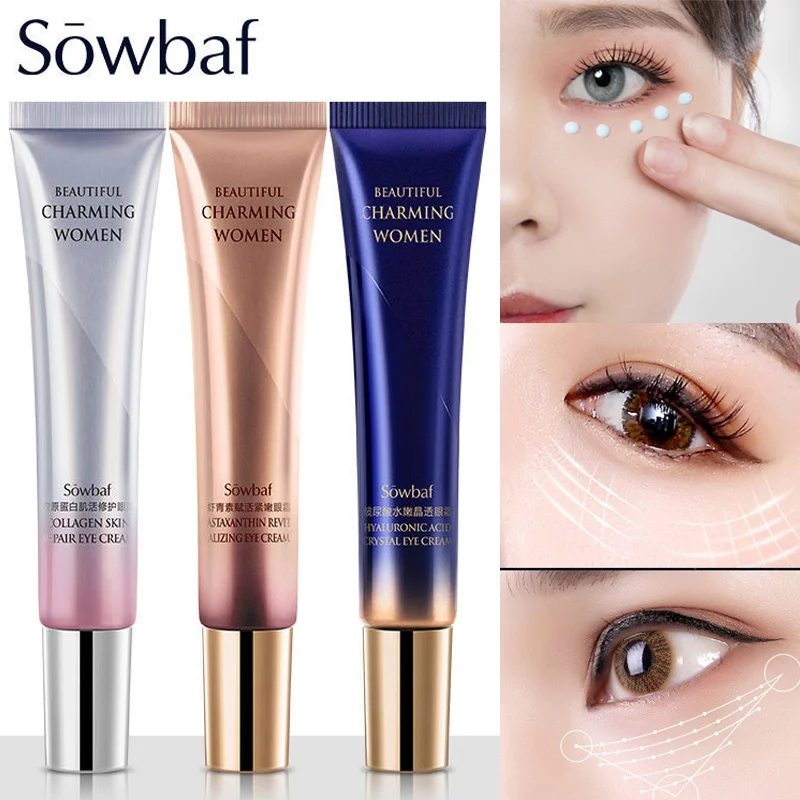 

Firming Eye Essence Hyaluronic Acid Anti Wrinkle Remove Dark Circles Eye Cream FM88