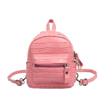 

Stone Girl Backpack Pu Leather Women'S Bag Wild Paint Shoulder Shoulder Bag