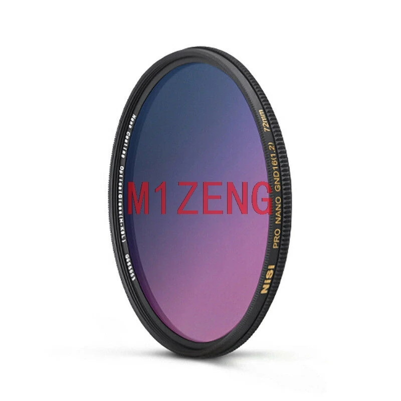 

soft GND16(1.2) Nano coatiing graduated color GC-GRAY Neutral Density camera lens Filter for 40.5 49 52 55 58 62 67 72 77 82