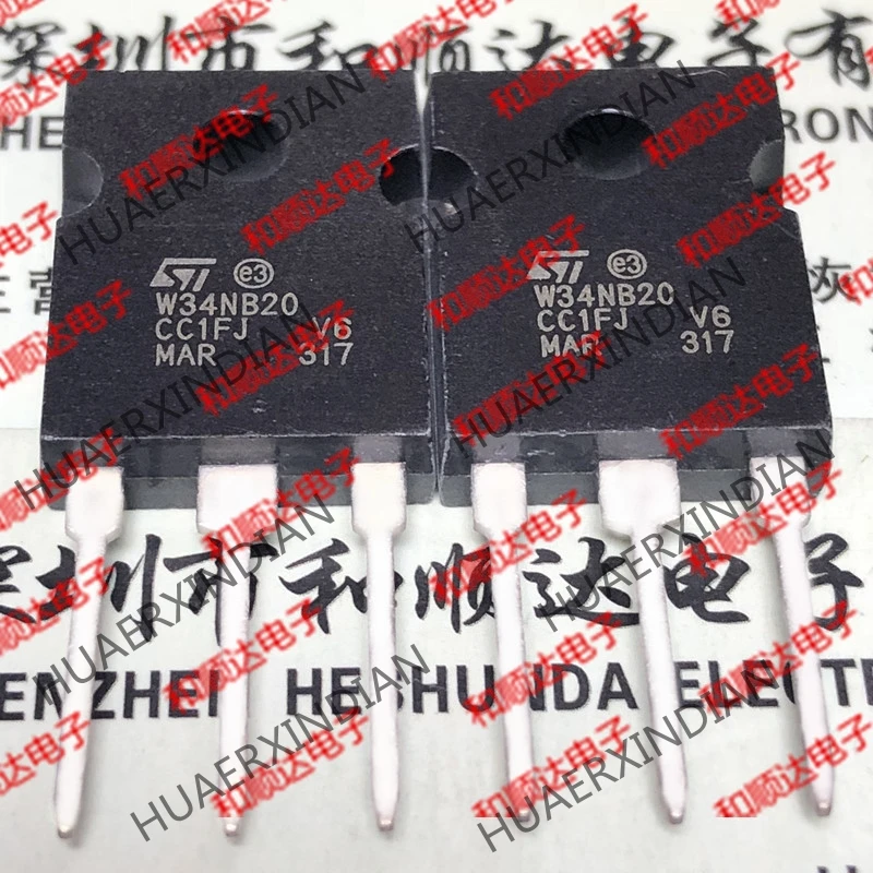 10 шт./лот и W34NB20 STW34NB20-247 200V 34A