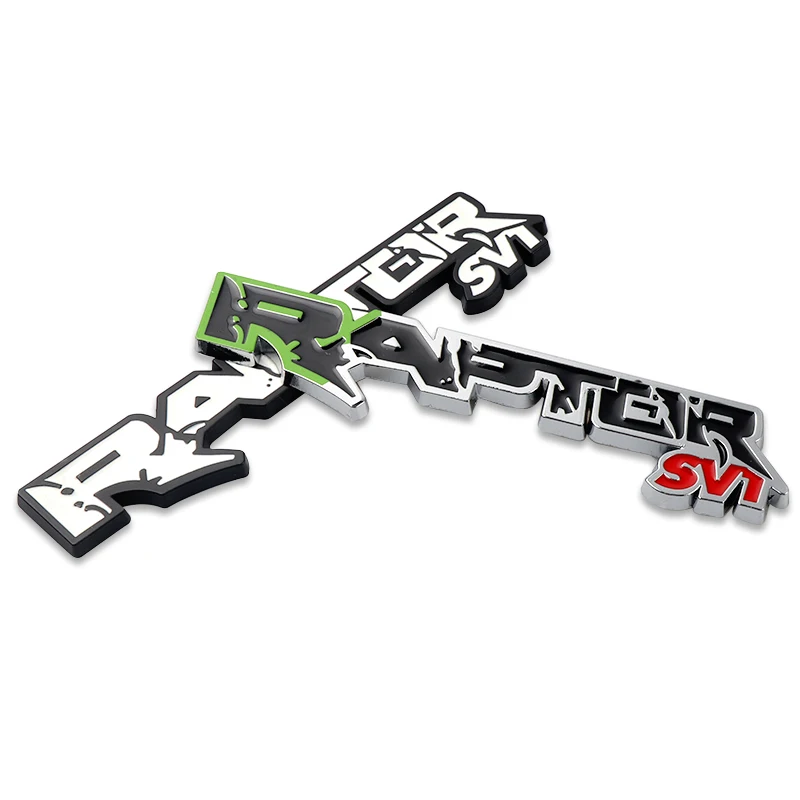 3D металлический Raptor SVT Эмблема для автомобиля наклейки Decorationfor Ford Focus Kuga F150 Fiesta внедорожник Mustang Ranger галактические наклейки