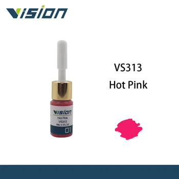 

Vision VS313Hot Pink 3ml permanent makeup micro pigment dye lip gloss permanent eyebrow eyeliner tattoo ink change lip color