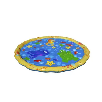 

PVC spray pad inflatable children's round spray water outdoor lawn pool mat Kids Toy