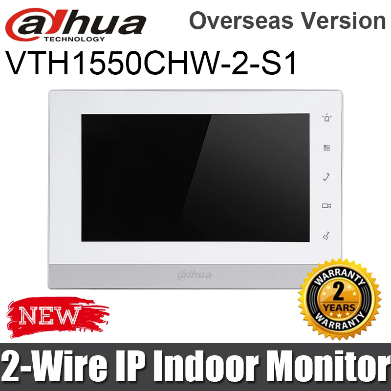 Monitor Interno Dahua DHI-VTH1550CH – Versione 1.0.01.15.10176 – Usato Funzionante