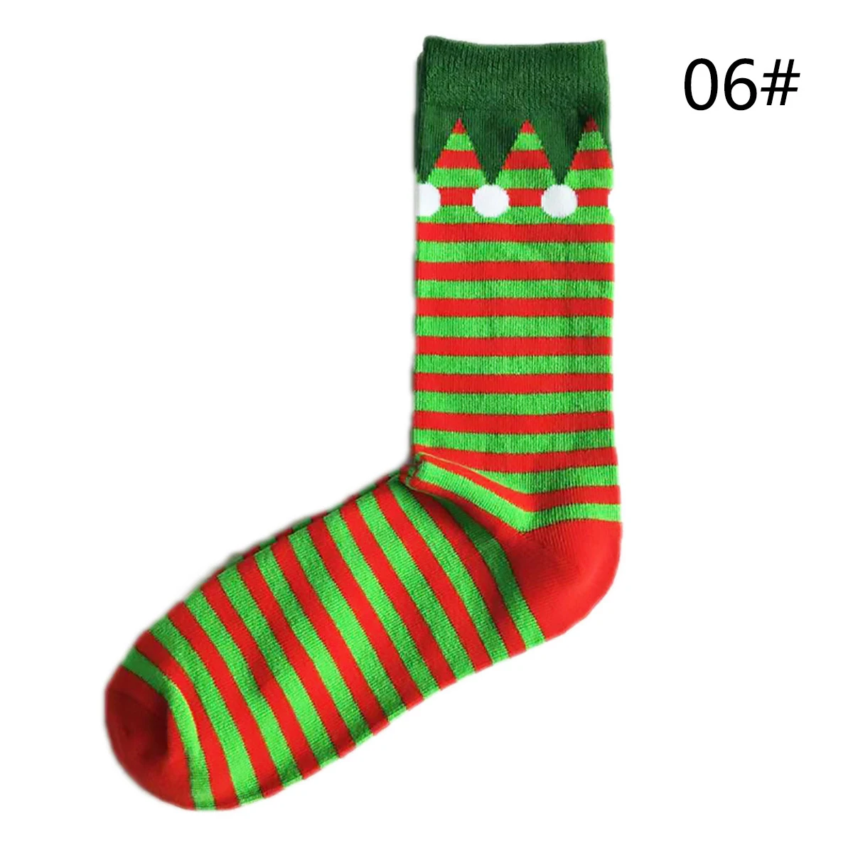 1 пара осенне-зимних теплых носков для мужчин и женщин, рождественские носки со снеговиком, забавные носки, подарок для женщин, Calcetines Meias - Цвет: 21