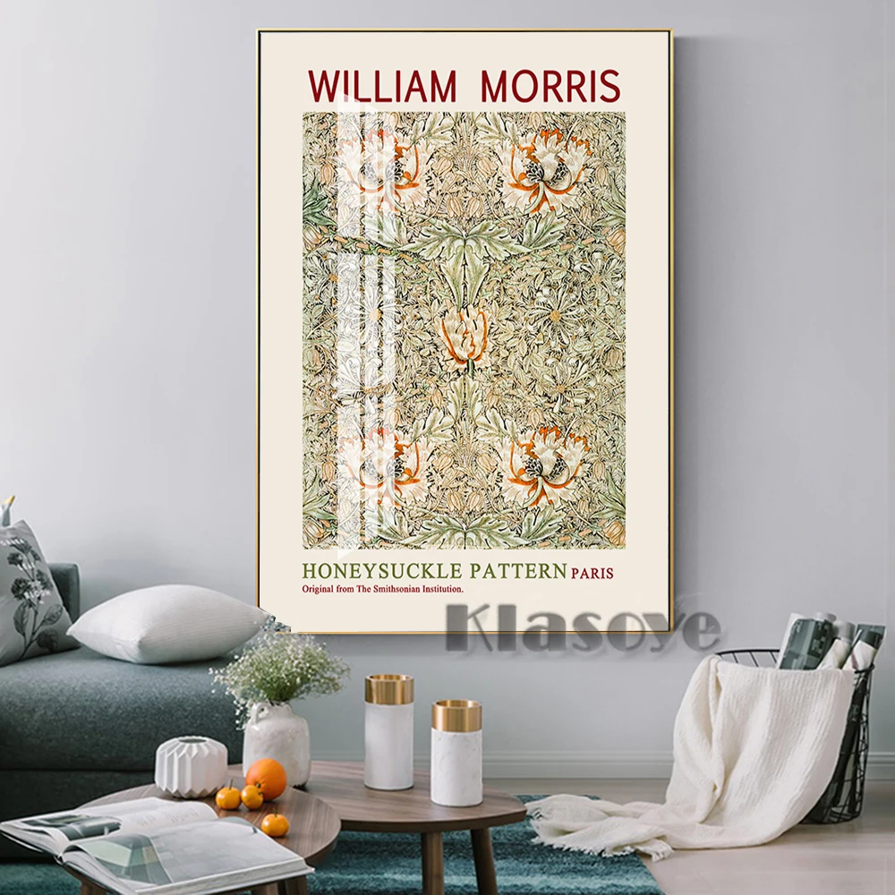 Honeysuckle by William Morris – Art Prints Gallery