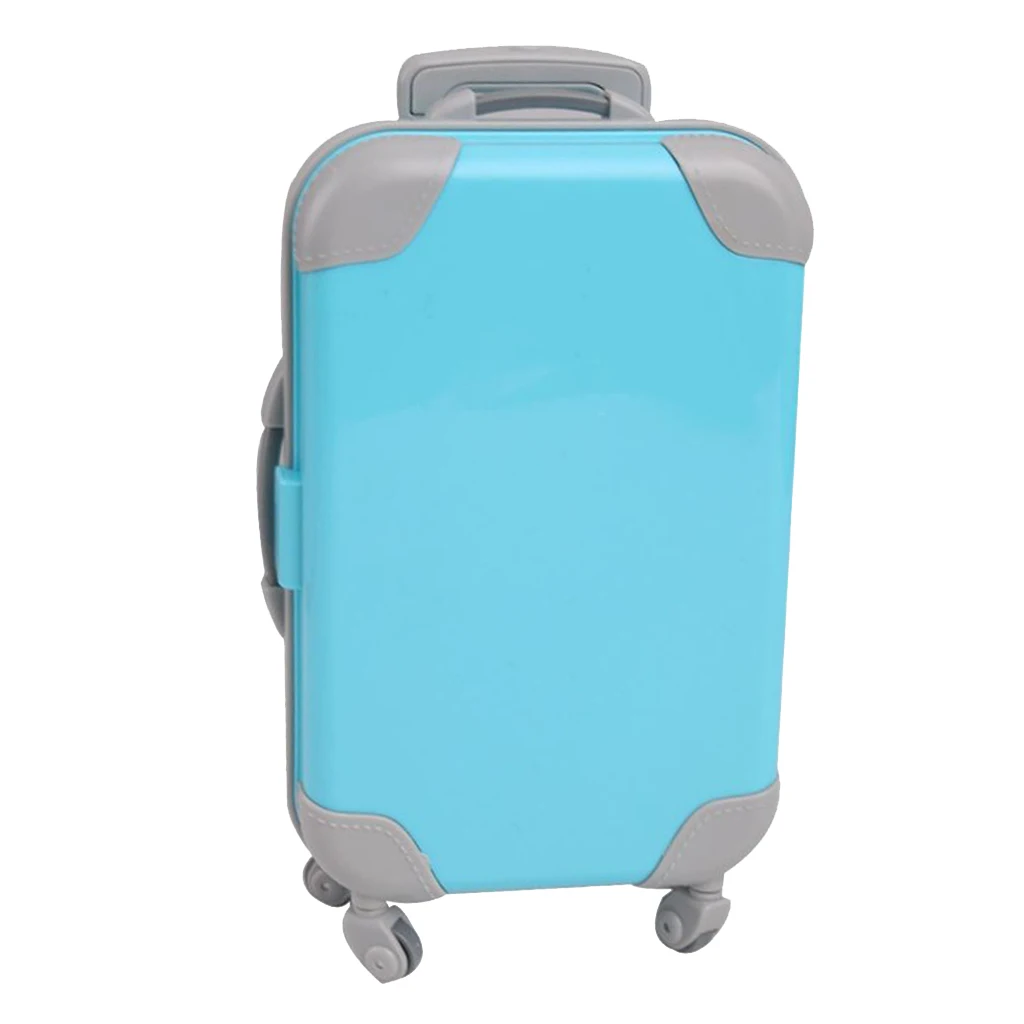 Doll Suitcase Toys Travel Dollhouse Luggage Simulation 3D Play House Game Trunk Interest Training Intelligence Development Toys