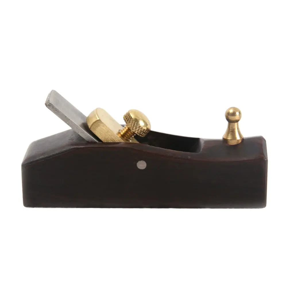Mini Wood Hand Plane Easy Operated Ebony Woodworking Tool Durable Angle Plane Luthier Tool Violin Making Carpenter Tool