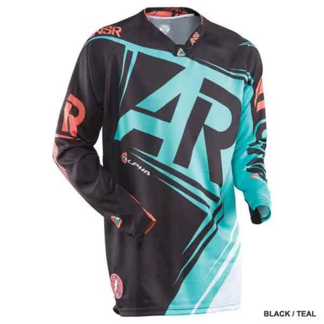 Maillot Ciclismo moto rcycle air с Длинным Рукавом Молодежная рубашка moto DH MX ATV мотоциклетные майки xey форма оборудование - Цвет: Зеленый