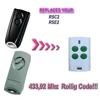 

Garage door remote for RSC2 RSE2 433.92mhz duplicator 280-868mhz roliing code and fixed code