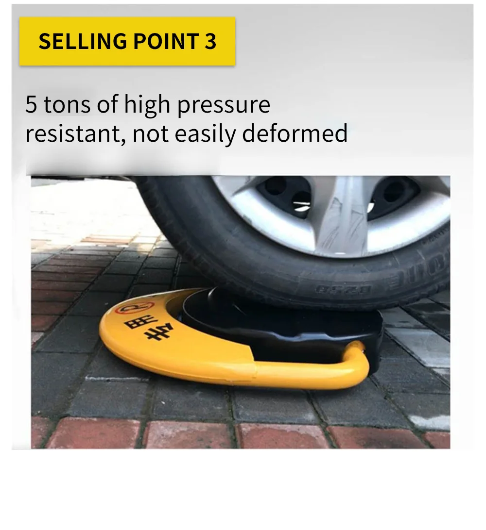 H2651e6a72fa54e45bd5988402c2d53b3r Automatic Parking Barrier for Dedicated Space Remote Control Sensor Car Lock Block Safety Anti Blocker Mallzona