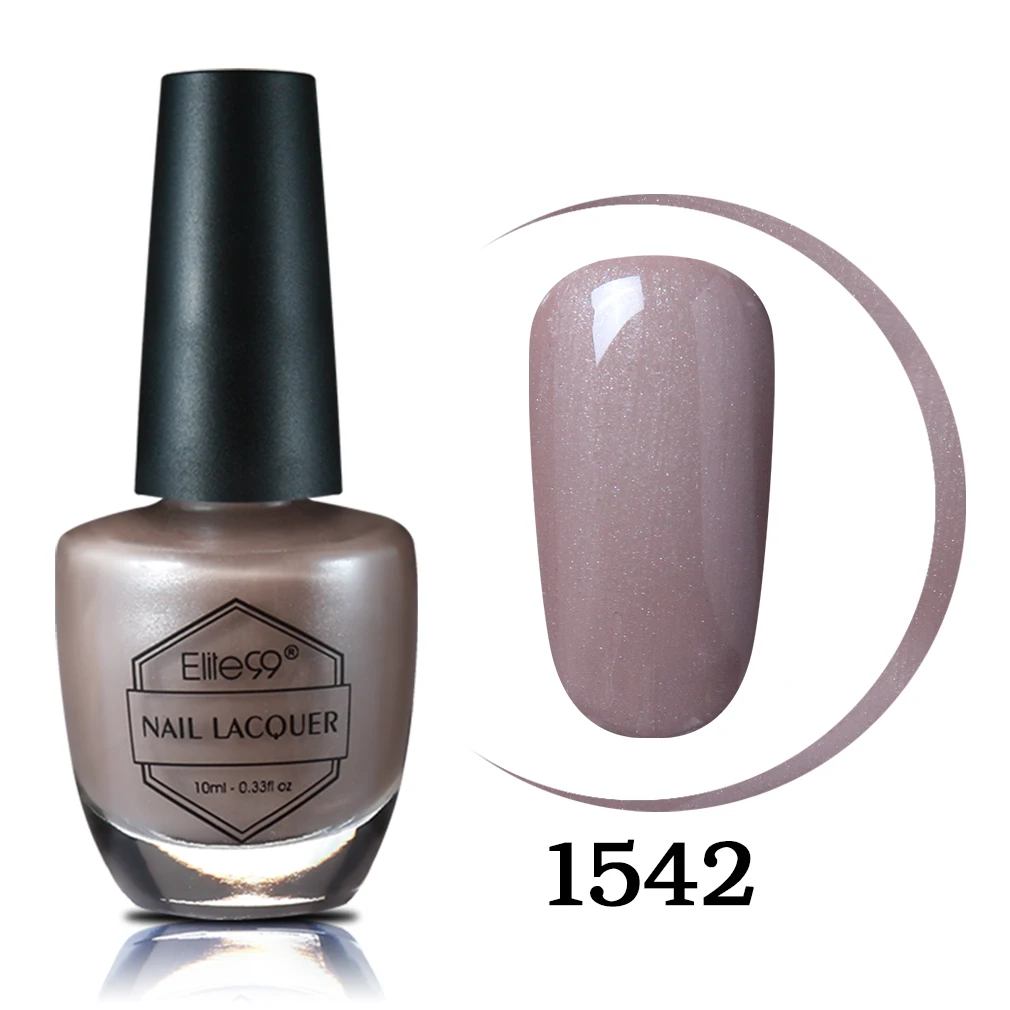 Elite99 10 мл Лак для ногтей лак для ногтей Гель-лак Vernis Nail Art долговечный впитывающий светодиодный аппарат великолепный маникюр гибридные Лаки - Цвет: 1542