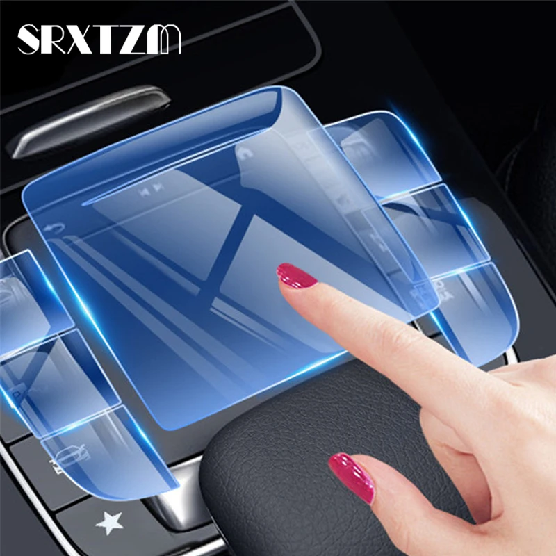 Car Interior Film Screen Protector Film Door Protective Film Car Styling Stickers Car Button Repair Stickers Car Rear Window Sticker Car Engine Start Button Sticker For Mercedes Benz A B CLA GLE GLS GLB Class W177 W247 C118 W167