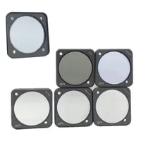 Glass UV CPL Star Night Macro 10X Lens Filter Protector Cap Close up for DJI Action 2 Camera Action2 2