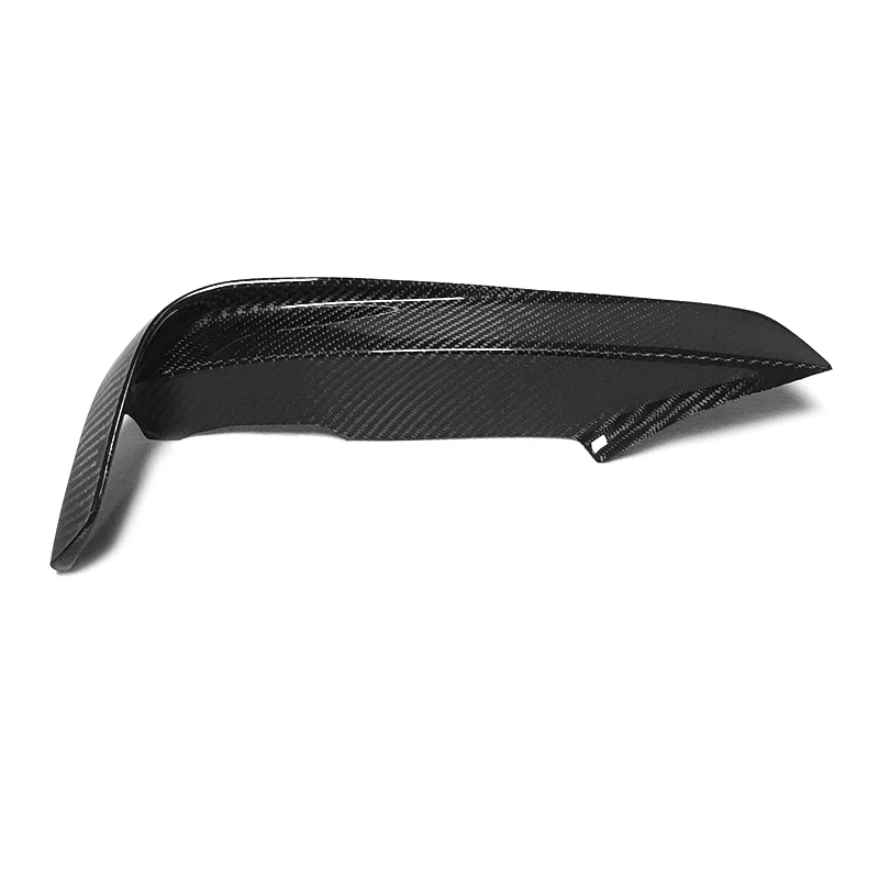 Pair Real Carbon Fiber Front Splitter for BMW F30 2012-2018 M Sport Body Kits Front Fog Lamp Splitter Fins Trim Canards Cover
