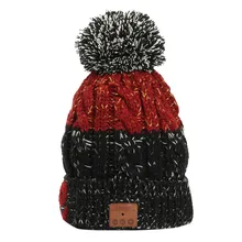 Detachable Stereo Speakers Microphone Hats Unisex Printing Bobble Christmas Caps Ladies Wireless Bluetooth Beanie Sport Outdoor
