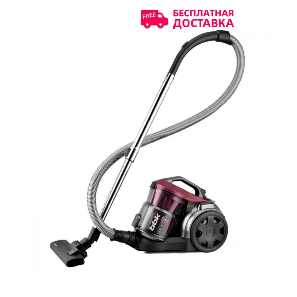 Пылесос BBK BV1502 BLACK/CHERRY|Пылесосы| |