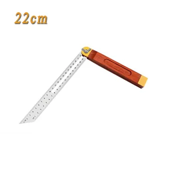 

Sliding Bevel Square Gauge Protractor Angle Ruler Tool 360-Degree Adjustable 1x