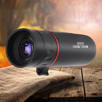 

HD 30x25 Monocular Telescope binoculars Zooming Focus Green Film Optical Hunting High Quality Tourism Scope