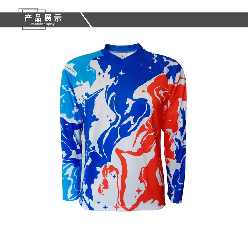 Manufacturers Direct Selling Riding Bicycle Clothing Outdoor Sports Riding Clothes Long-sleeved Upper Garment Quick-Drying Moist