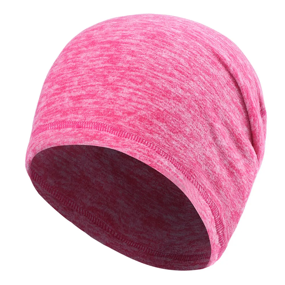 Winter Fleece Warmer Caps Cationic Fabric Cold Weather Thermal Beanies Skullies Slouchy Turban Hip Hop Men Women Hats Fashion - Color: 05