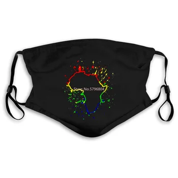 

Africa Bob Marley Reggae Rasta Colours black printed 9364 custom printed , hip hop funny , mens Mask women kid's PM2.5