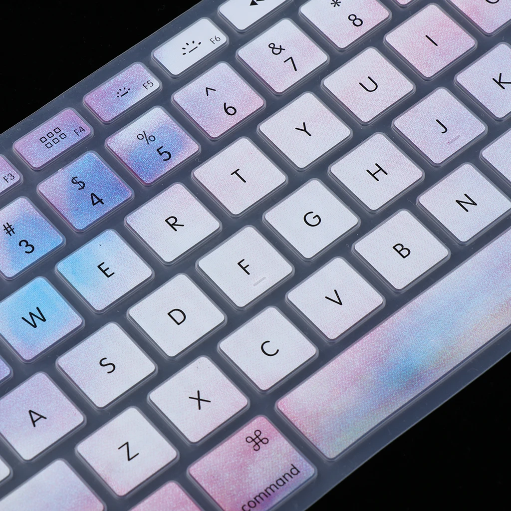 2019NEW Крышка для клавиатуры силиконовый чехол для MacBook Air 13 дюймов и MacBook Pro retina клавиатура кожного покрова силиконовая для ноутбука протектор