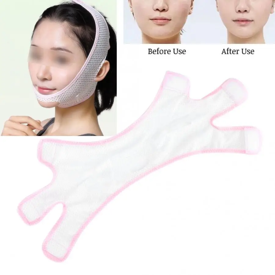 

Lifting Stick Face Lifting Mask Breathable Shape Contour Face Slimming Tightening Bandage Strap For Weight Loss